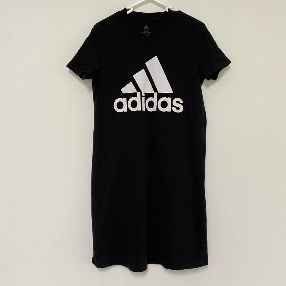 Adidas Logo T-Shirt Dress XS